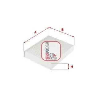 Фильтр салона Citroen C1 II/Peugeot108 /Toyota Aygo1.0/1.2 14- (opt-om) SOFIMA S 3299 C
