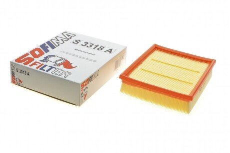 Фільтр повітряний MB A-class (W169)/B-class (W245) 1.5-2.0 04-12 UA63 SOFIMA S 3318 A