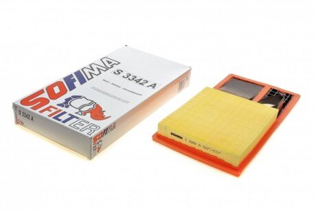 Фільтр повітряний VW Caddy 1.4 16V 06-10/Golf 1.4 06-13/Skoda Octavia 1.4-1.6 i 04-14 UA63 SOFIMA S 3342 A