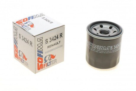 Фільтр масляний Renault Kangoo 1.2 97-09 (бензин) UA63 SOFIMA S 3424 R