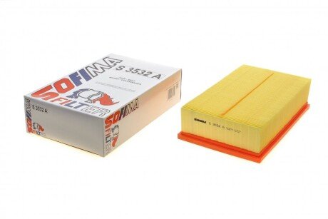 Фільтр повітряний Audi A3/Q2/Q3/TT/Skoda Octavia/SuperB/VW Golf/Passat/Tiguan 1.4-2.0D 12- UA63 SOFIMA S 3532 A