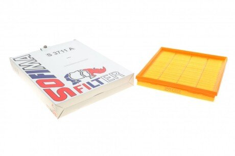 Фільтр повітряний BMW 5 (F10/F11/F07)/6 (F12/F13/F06) 3.0 i 08- (opt-om) SOFIMA S 3711 A