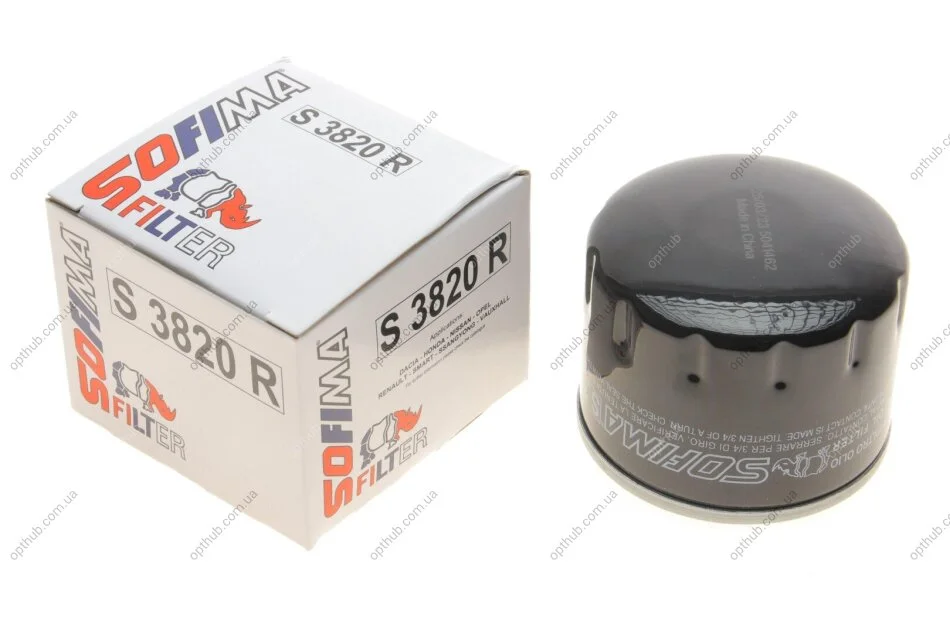 Фільтр масляний SOFIMA S 3820 R (фото 1)
