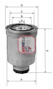 Фильтр топливный SOFIMA S 4081 NR