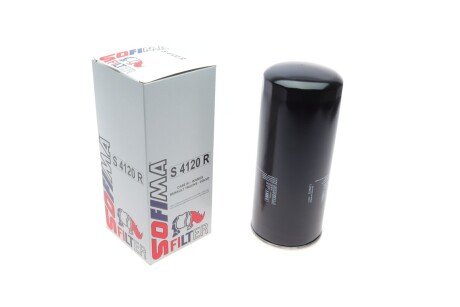 Фільтр масляний Renault Magnum 12.1 04-06/12.8 06-/Kerax/Premium 2 10.8 05- UA63 SOFIMA S 4120 R
