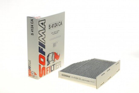 Фільтр салону Audi A3/Q3/Skoda Octavia/SuperB/VW Caddy/Golf/Passat/Touran 03- (вугільний) (opt-om) SOFIMA S 4124 CA