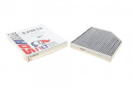 Фільтр салону Audi A4/A6 1.8-4.2TFSI/2.0-3.0TDI 07-/Q5 09-/Porche Macan 2.0-3.6 14- (вугільний) UA63 SOFIMA S 4168 CA