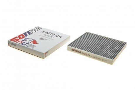Фільтр салону VW Golf VII/Skoda Octavia 1.2-1.4TSI/1.6-2.0TDI 12- (вугільний) UA63 SOFIMA S 4219 CA