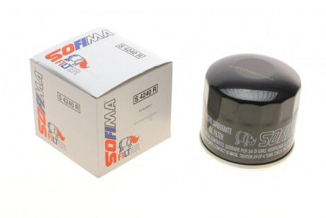 Фільтр масляний Kia Opirus/Mitsubishi Lancer/Mazda 323/626 1.7-2.2 80- UA63 SOFIMA S 4240 R