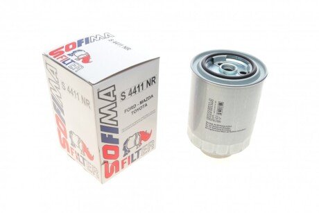 Фільтр паливний Toyota Land Cruiser 100/90/Corolla 2.0D-4.2D 98-07 UA63 SOFIMA S 4411 NR