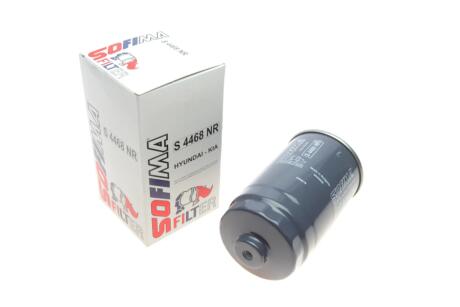 Фільтр паливний Hyundai Elantra/i30/i40/Santa Fe 1.4-1.2CRDi 11-/KIA Sorento 2.2 CRDi 15- (opt-om) SOFIMA S 4468 NR
