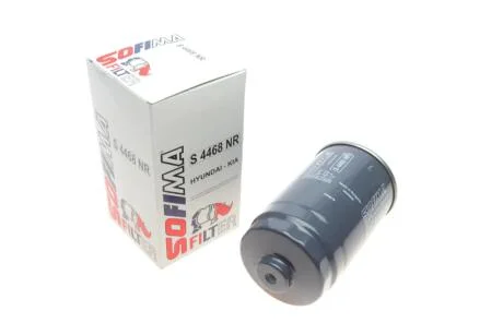 Фільтр паливний Hyundai Elantra/i30/i40/Santa Fe 1.4-1.2CRDi 11-/KIA Sorento 2.2 CRDi 15- (opt-om) SOFIMA S 4468 NR