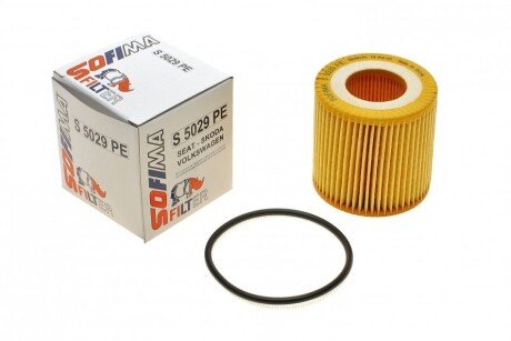 Фільтр масляний VW Polo 01-/Seat Ibiza/Skoda Fabia 1.2i 09- UA63 SOFIMA S 5029 PE