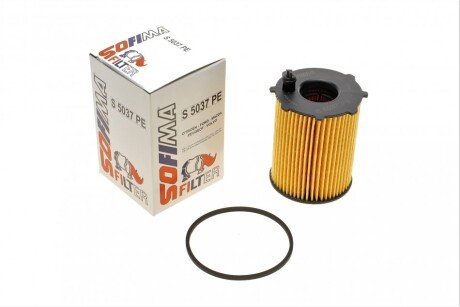 Фільтр масляний Fiat Scudo/Citroen Berlingo 1.6JTD/HDI 07-/Ford Focus/Mondeo 1.5/1.6TDCi 04- UA63 SOFIMA S 5037 PE