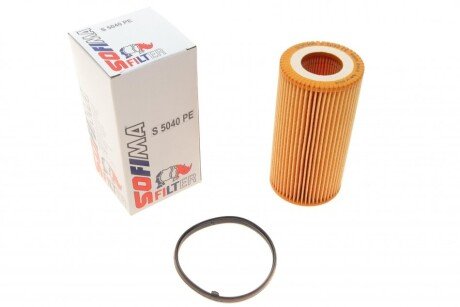 Фільтр масляний Audi A3/A4/A6/Q3/VW Golf V/VI/Passat 2.0 FSI 04-15 UA63 SOFIMA S 5040 PE