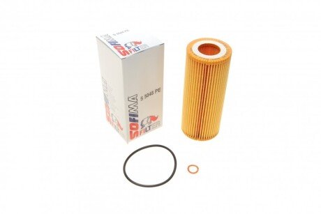 Фільтр масляний BMW 3 (E46/E90) /5 (E60/E61)/7 (E65-67) 2.5-3.5d UA63 SOFIMA S 5048 PE