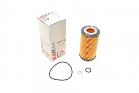 Фільтр масляний Hyundai Tucson/Elantra/Kia Sportage/Cerato 2.0 CRDi 01- UA63 SOFIMA S 5053 PE