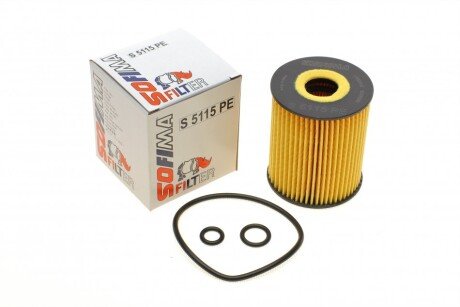 Фільтр масляний VW Polo 1.2TDI 09- UA63 SOFIMA S 5115 PE