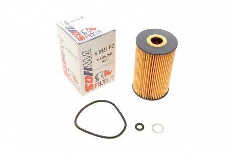 Фільтр масляний Kia Ceed 1.6CRDi 06- UA63 SOFIMA S 5151 PE