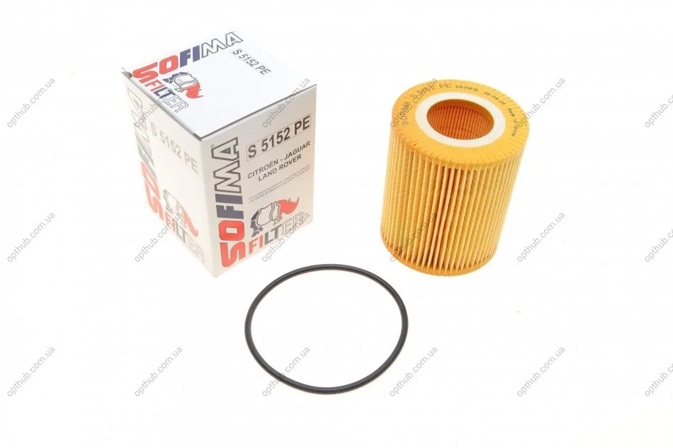 Фільтр масляний Citroen C5/Peugeot 407 3.0HDI 09-/Land Rover Discovery/Range Rover Sport 3.0TD UA63 SOFIMA S 5152 PE (фото 1)