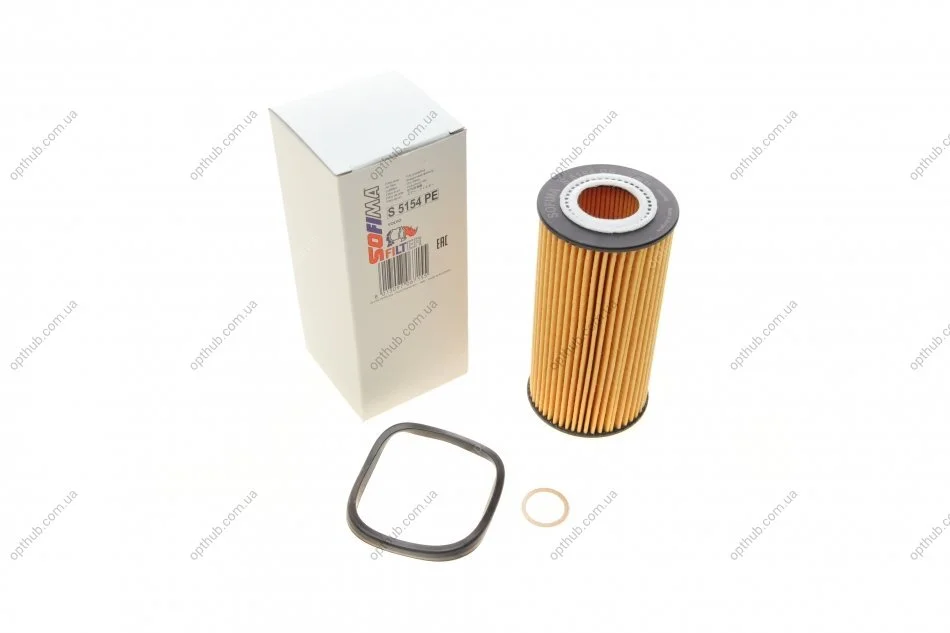 Фільтр масляний Volvo C30/C70/S40/S60/S80 2.0/2.4D 10- UA63 SOFIMA S 5154 PE (фото 1)
