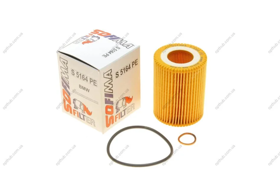Фільтр масляний BMW 3 (F30/F31) 316/320i12- UA63 SOFIMA S 5164 PE (фото 1)