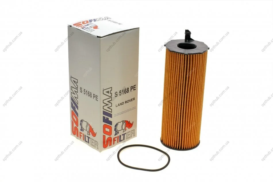 Фильтр масляный Land Rover Range Rover 3.6TD 06-13 (opt-om) SOFIMA S 5168 PE (фото 1)