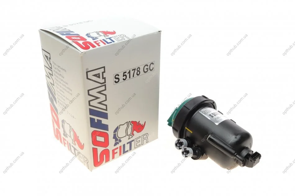 Корпус фільтра паливного Fiat Doblo 1.3D Multilet 05-10 (OE line) (opt-om) SOFIMA S 5178 GC (фото 1)