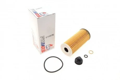Фільтр масляний BMW X1 (F48) 2.0i/d 14-/Mini Cooper 13- (B47/B48/B38) UA63 SOFIMA S 5185 PE