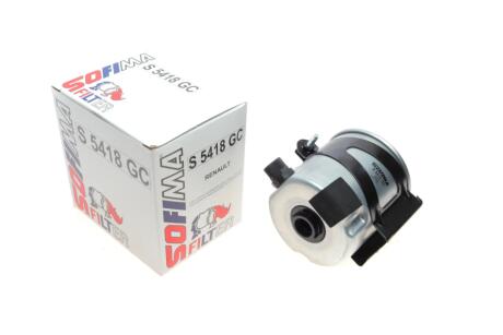 Фільтр паливний Renault Megane II 1.5/2.0dCi 05-09 UA63 SOFIMA S 5418 GC