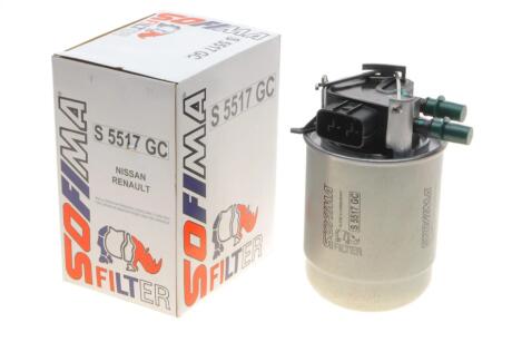 Фильтр топливный в корпусе SOFIMA S 5517 GC