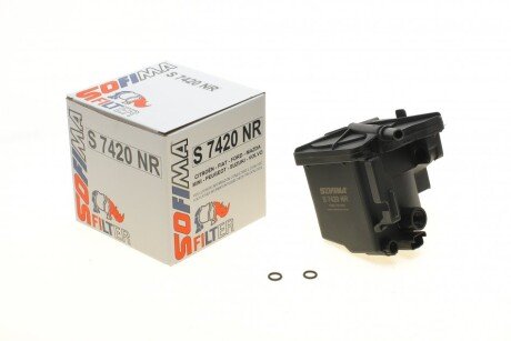 Фільтр паливний Citroen Berlingo/Peugeot Partner 1.6HDi 05- UA63 SOFIMA S 7420 NR