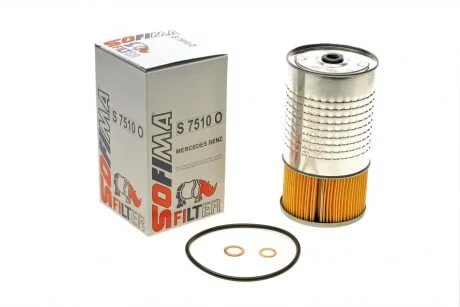 Фильтр масляный MB OM601-602 UA63 SOFIMA S 7510 O