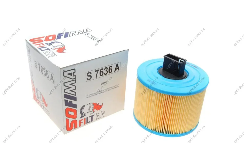 Фільтр повітряний BMW 3 (E90-E93)/X1 (E84) 2.5/3.0 05- (N52/N53) UA63 SOFIMA S 7636 A (фото 1)