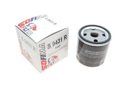 Фільтр масляний Ford Fiesta/Focus/Mondeo/S-max 1.5/1.6EcoBoost/1.6/1.8 04- (h=73.5mm) (opt-om) SOFIMA S 9431 R