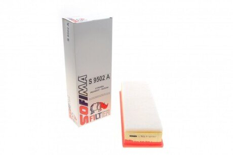 Фільтр повітряний Citroen C2/C3/C4/Berlingo 1.6HDI 08- UA63 SOFIMA S 9502 A