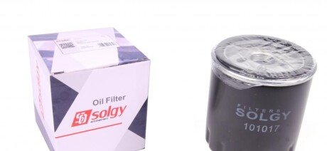 Фільтр масляний Citroen Berlingo/Peugeot Partner/Fiat Scudo 1.8/1.9D/1.4i/1.8i 96-99 (opt-om) Solgy 101017