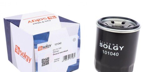 Фільтр масляний Mazda 626 II-V 1.8-2.0/ Mitsubishi Lancer 1.3-1.8 89- (opt-om) Solgy 101040