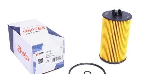 Фільтр масляний Opel Astra 1.0-1.8/Combo 1.4i 16V 05- (opt-om) Solgy 101042