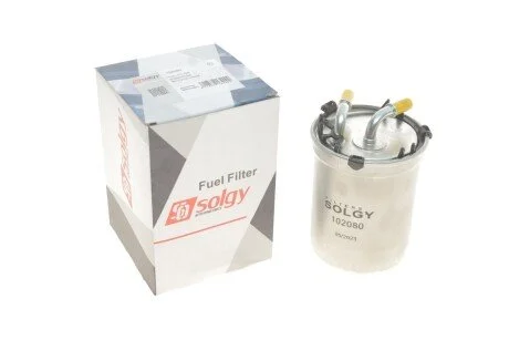 Фільтр паливний Skoda Fabia/Rapid/Roomster/ VW Fox/Polo 1.2-1.4 TDI 09- SOLGY UA63 Solgy 102080