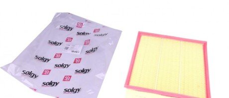 Фильтр повитряний Renault Trafic/Opel Vivaro 2.0/2.5dCi 02- (без картонной упаковки) UA63 Solgy 103064