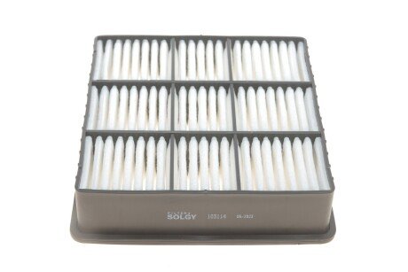 Фільтр повітряний Mitsubishi Colt V/Galant VI/Lancer/Outlander 1.3-2.4TDI 95- UA63 Solgy 103114