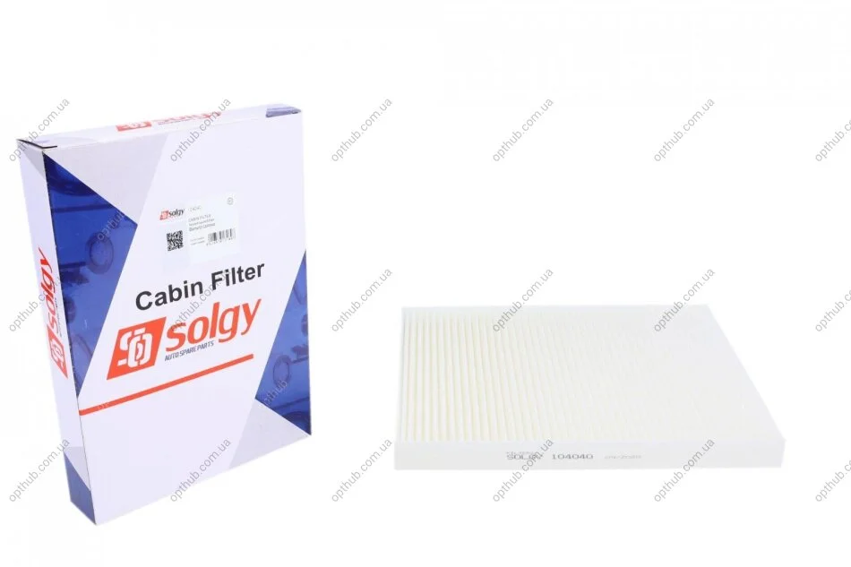 Фільтр салону VW Caddy II/Golf III/Skoda Octavia SOLGY (opt-om) Solgy 104040 (фото 1)