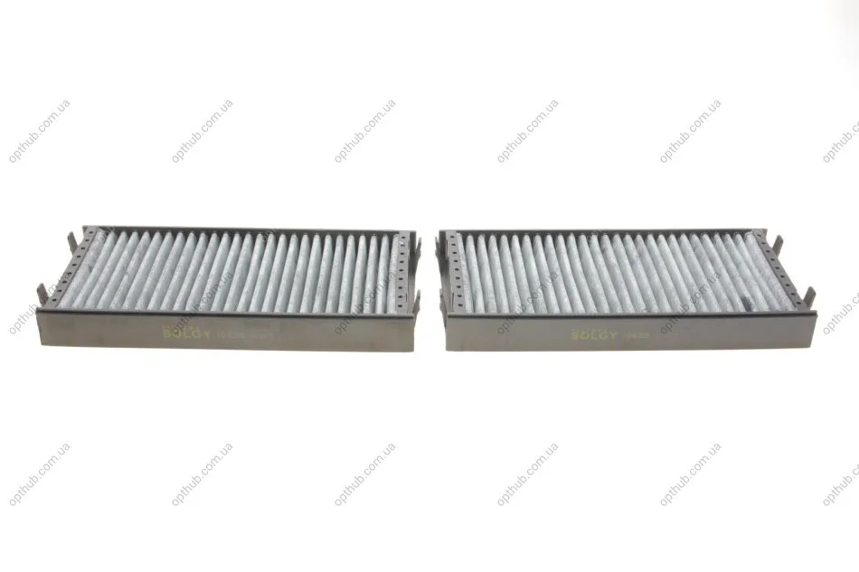 Фильтр салона BMW X5 (E70/F15)/X6 (E71/E72) 2.0-4.8 07- (угольный) (2шт) SOLGY UA63 Solgy 104056 (фото 1)