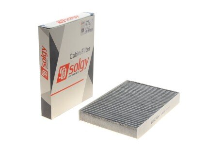 Фільтр салону Renault Megane IV 1.2-1.6DCi 15- (вугільний) UA63 Solgy 104069