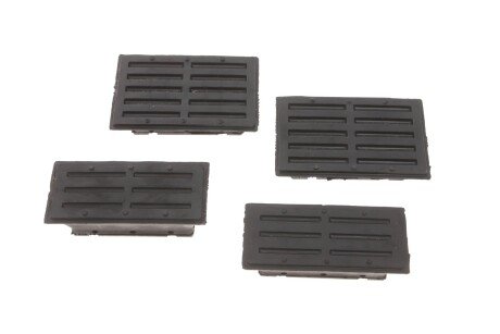 Комплект подушок ресорів (передньої) MB Sprinter 96- (2-х лист) (opt-om) Solgy 201111