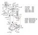 Комплект сайлентблоків задньої підвіски Ford Focus/Mazda 3/Volvo (S40) 99-10 (14шт) SOLGY UA63 Solgy 201254 (фото 2)