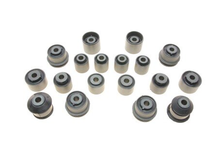 Комплект сайлентблокив задньой пидвиски Audi A4/A6 Allroad 00-11 (18 шт.) (opt-om) Solgy 201358