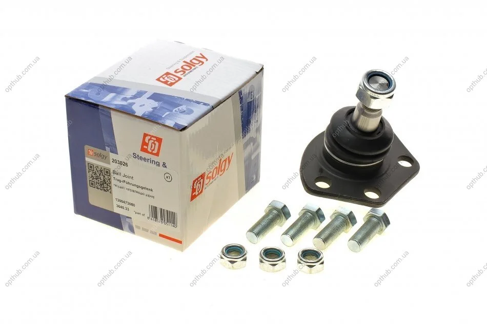 Опора кульова (передня) Fiat Ducato/Peugeot Boxer (1.8t) 94-02 SOLGY UA63 Solgy 203026 (фото 1)