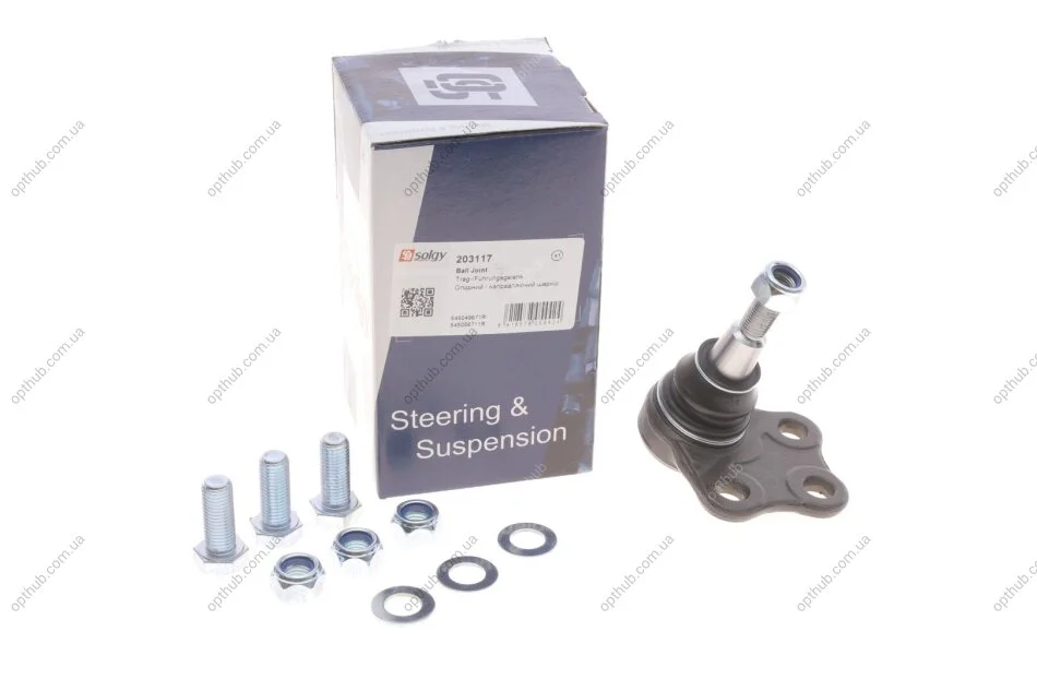 Опора кульова (передня) Renault Scenic IV/Megane IV 15- SOLGY (opt-om) Solgy 203117 (фото 1)
